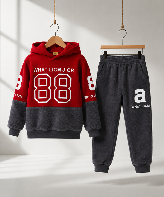 Red 88 Kids Winter Suit