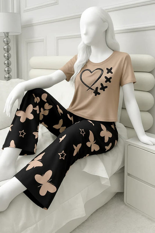 Heart and butterfly
