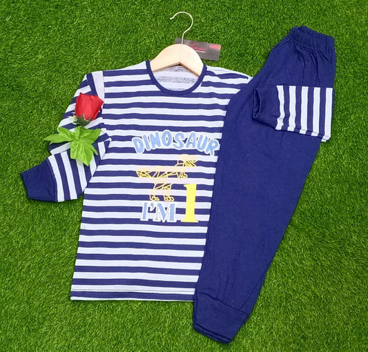 I am Blue Dino Kids Wear