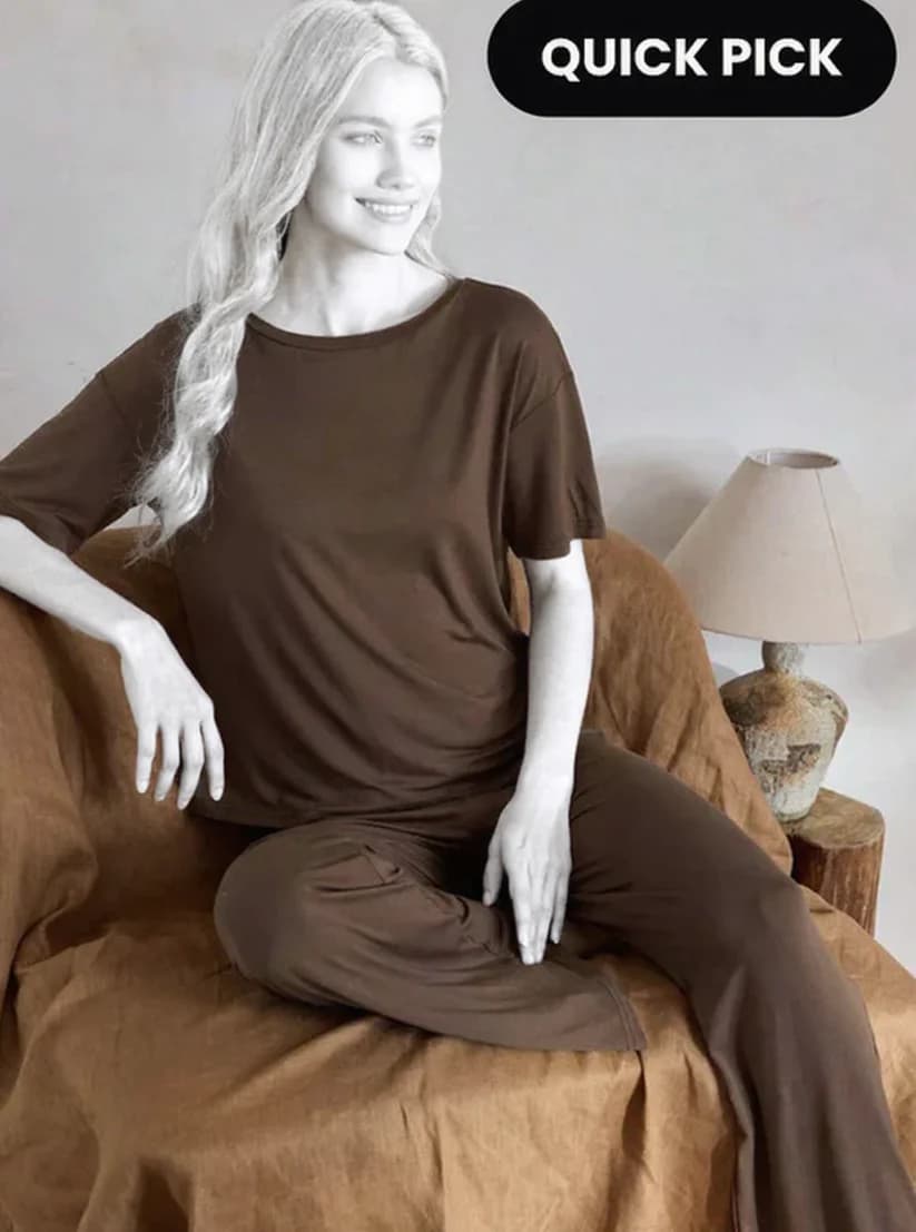 Plain Stylish Night Suit