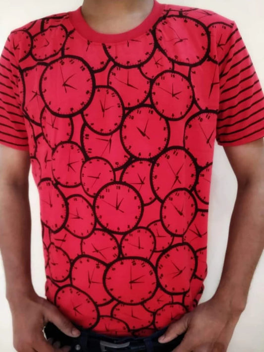 Red Watch Graphic Men's T-Shirt