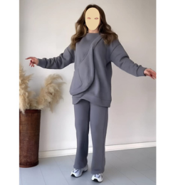 Winter Grey Carryall Co-Ord Set + Bag