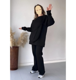 Winter Black Carryall Co-Ord Set + Bag