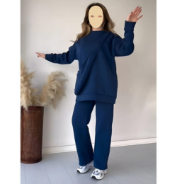 Winter Blue Carryall Co-Ord Set + Bag
