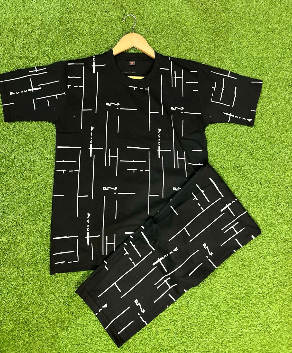 Black Capri Night Suit