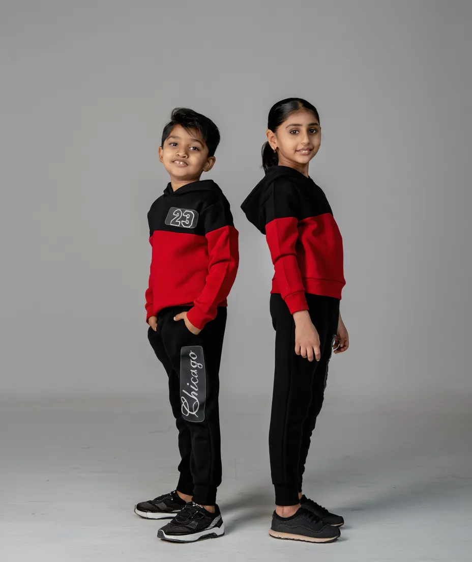 Red 93 Kids Winter Suit