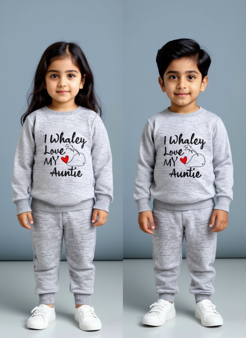 Grey I Wish Kids Winter Suit