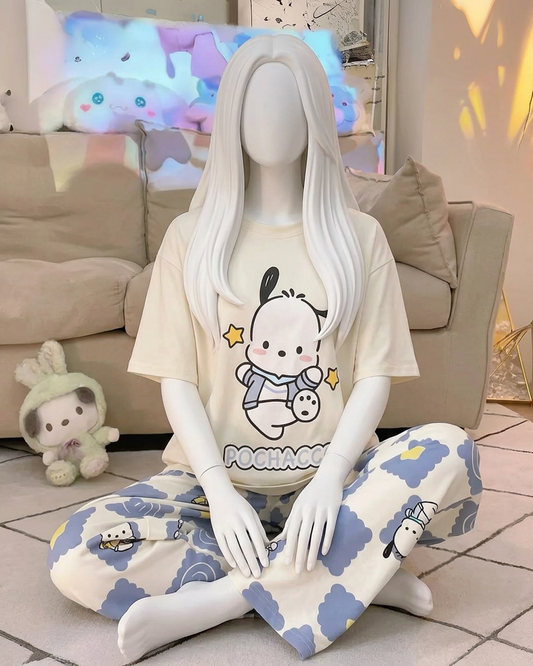 Cute Character Printed Night Suit