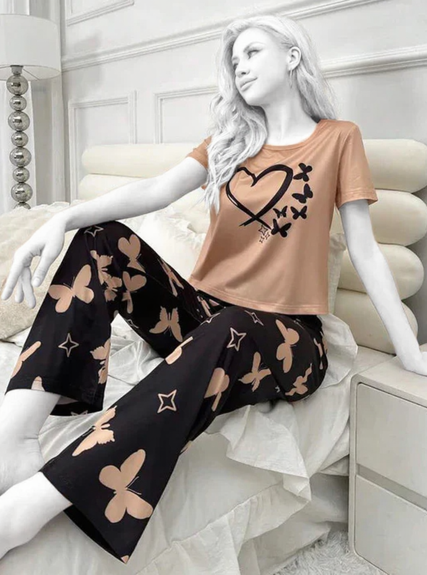 Heart and butterfly