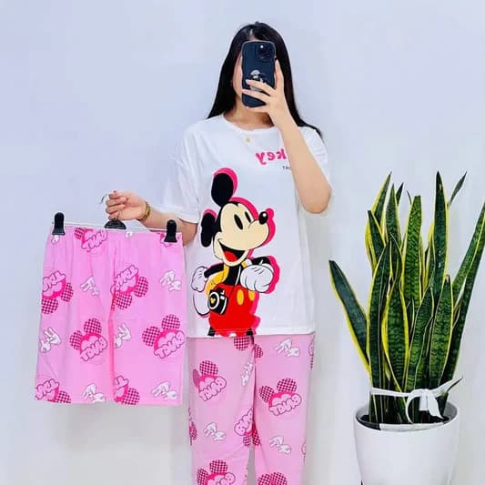 3 Piece Mickey Baby Nightwear