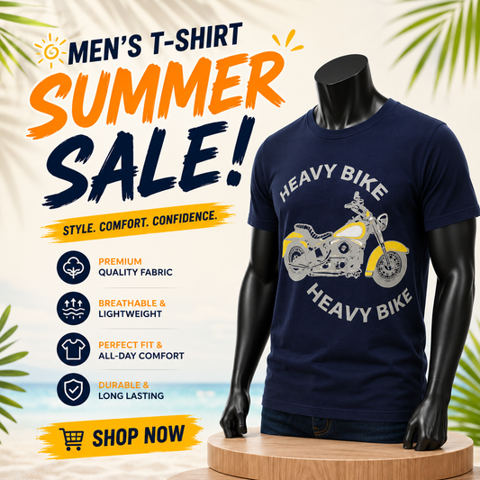 Heavy Bike Men's T-Shirt