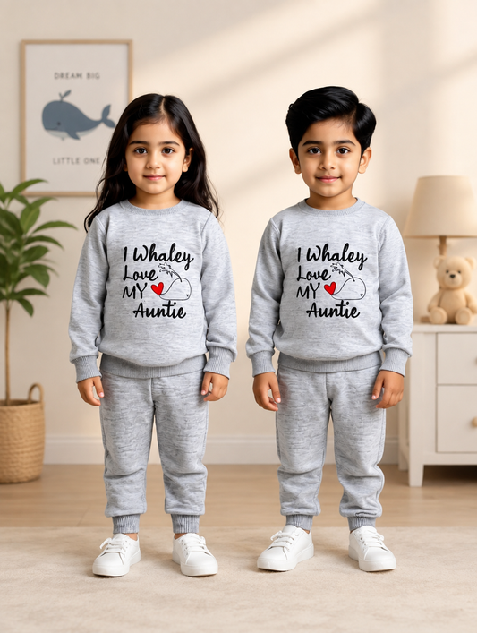 Grey I Love Kids Winter Suit