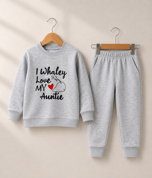 Grey I Love Kids Winter Suit