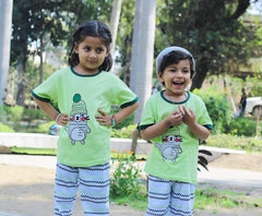 Water Cat Half Sleeve Kids Suit (Each)