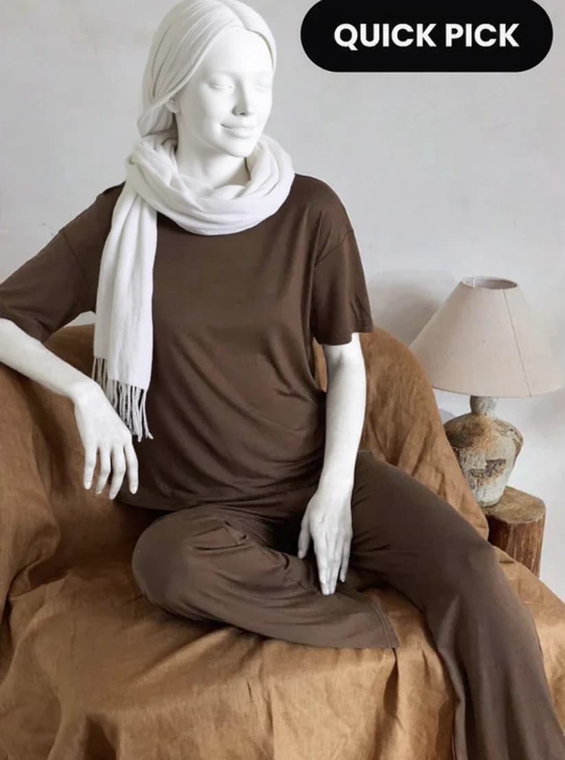 Plain Stylish Night Suit