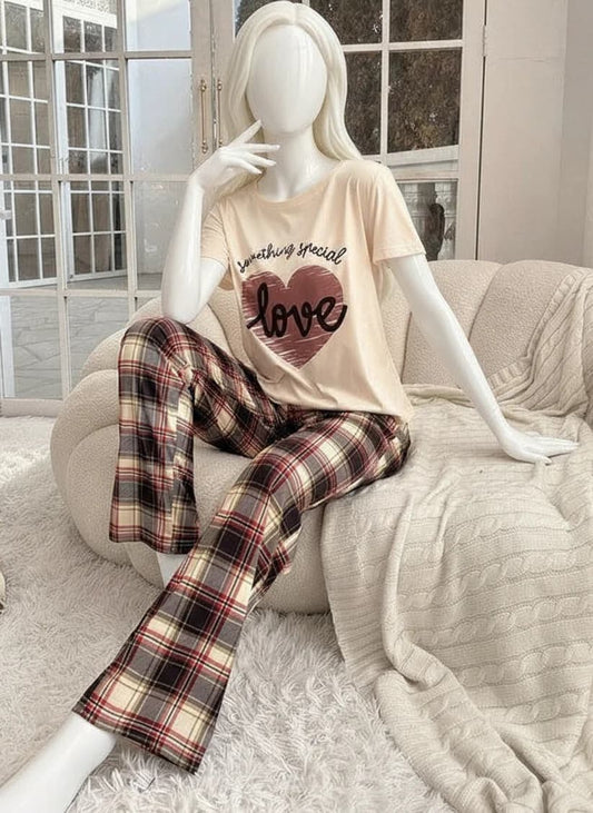 Something Special Printed Night Suit