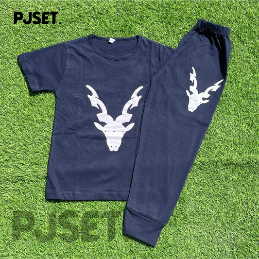 𝗕𝗹𝘂𝗲 𝗠𝗮𝗿𝗸𝗵𝗼𝗿 𝗣𝗿𝗶𝗻𝘁𝗲𝗱 𝗛𝗮𝗹𝗳 𝗦𝗹𝗲𝗲𝘃𝗲 𝗞𝗶𝗱𝘀 𝗦𝘂𝗶𝘁 (𝗘𝗮𝗰𝗵)