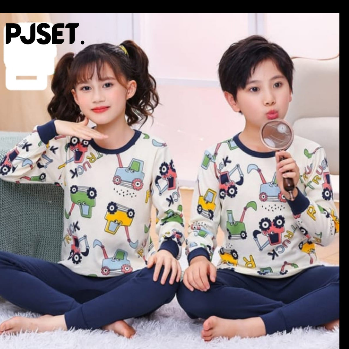 White Truck  Kids Wear