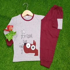 Grey Cute Kids Wear