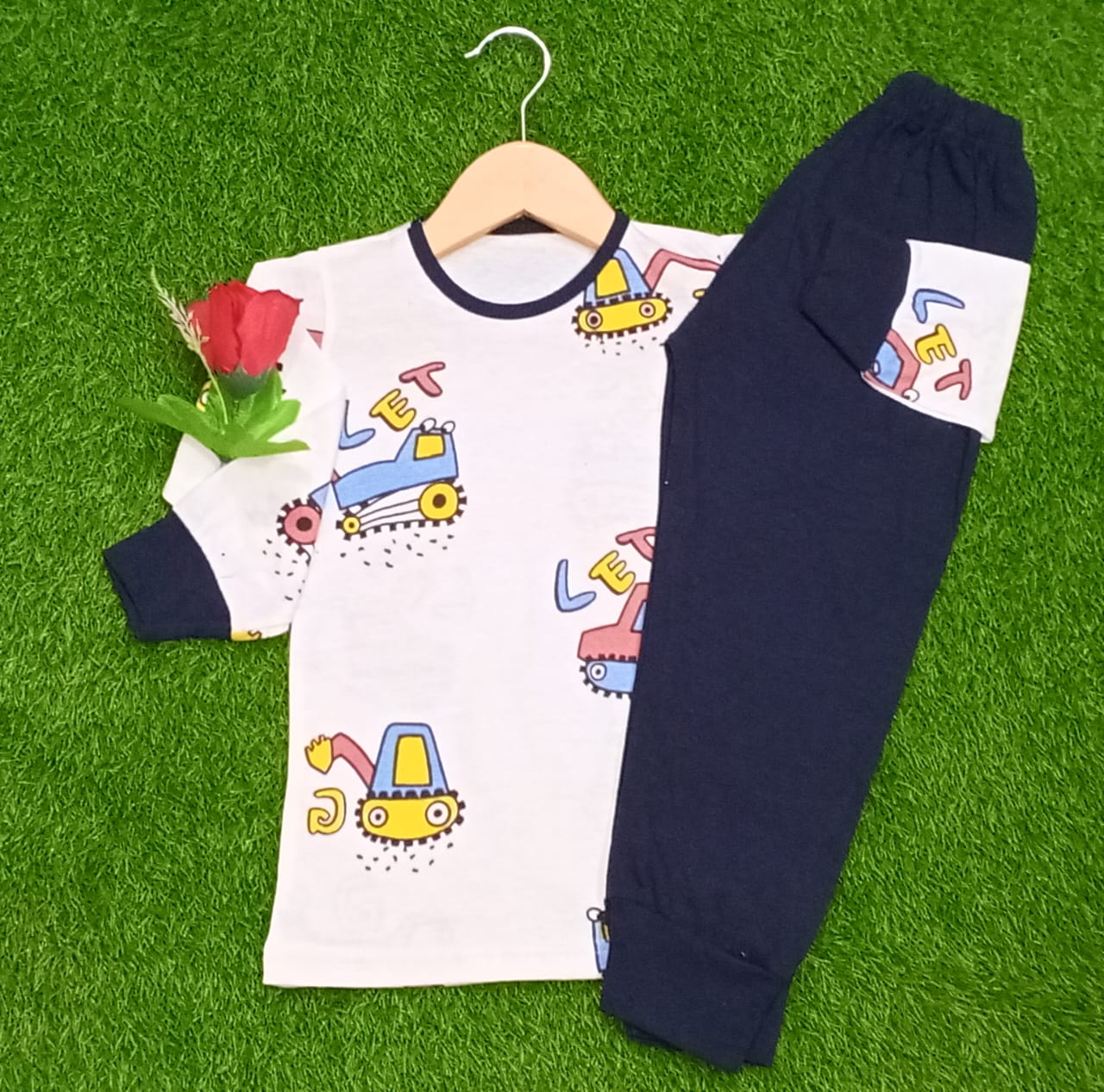 White Truck  Kids Wear