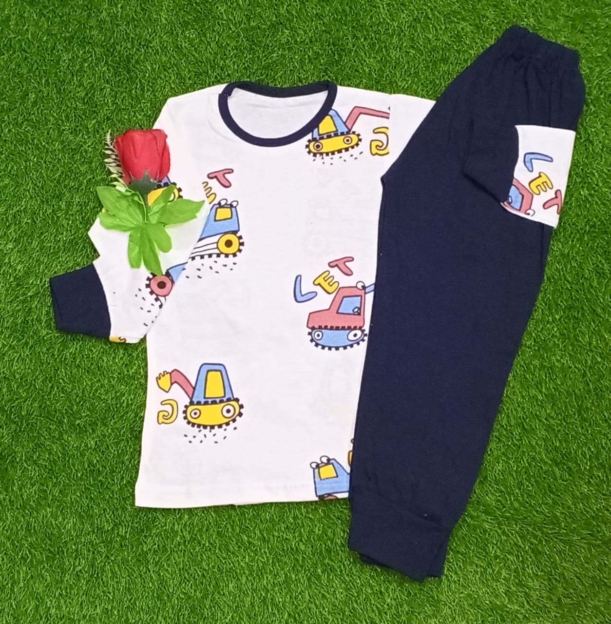 White Truck  Kids Wear