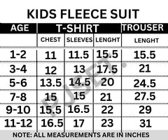 Fleece Fabric Yellow Adidas Printed Kids Winter Suit ( Each )