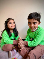 Green Blue Dragon Kids Wear