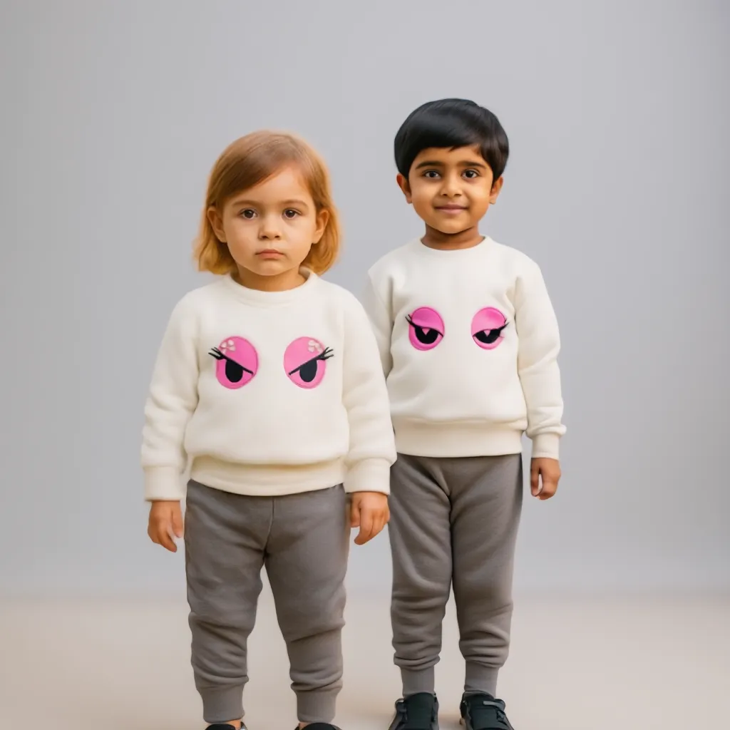 Lovely Eyes Printed Kids Winter Suit ( Each )