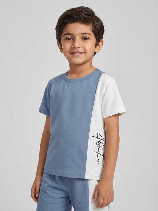 Sky Signature Printed Kids Short Set (Each)