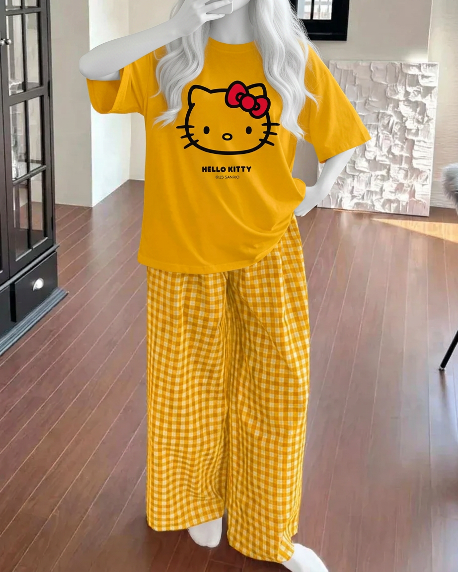 Hello Kitty Dream Yellow PJ Set